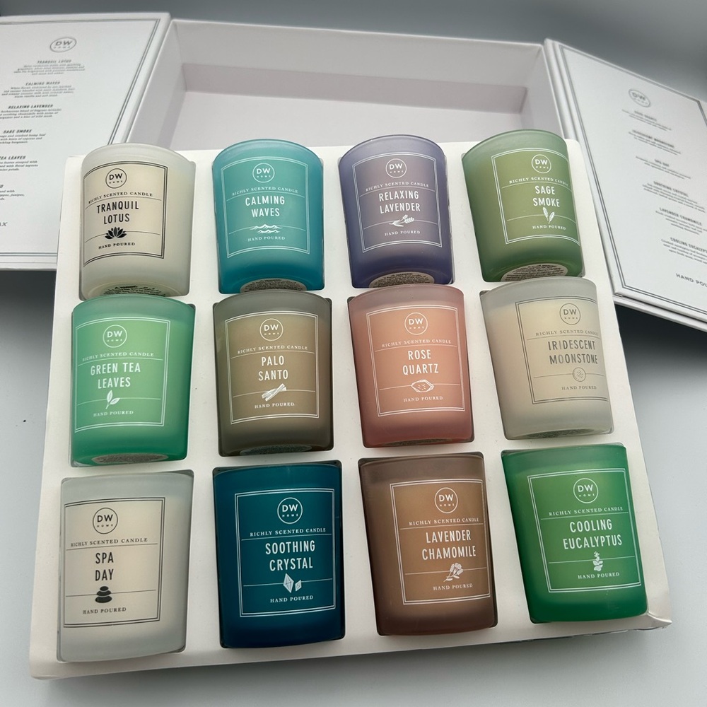*New* DW Home Spa Day 12 Relaxing & Fragrant Scented Candles (Hand Poured Wax) - Picture 6 of 16